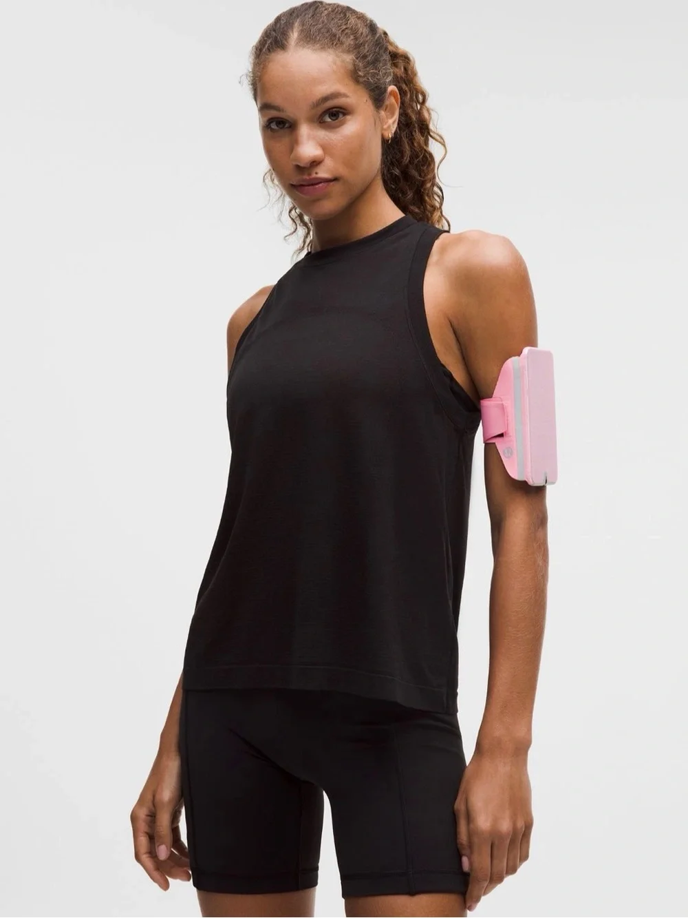 Lululemon Fast and Free Running Arm Band S/M candy cloud (pink)